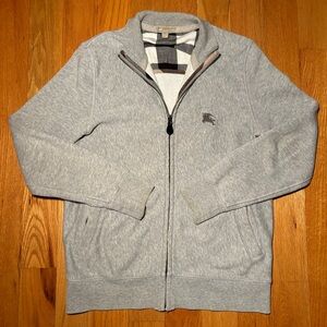 Burberry Zip Up Logo Sweat Jacket 🔥